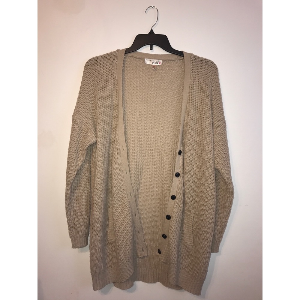 Plus Size Knit Sweater Cardigan